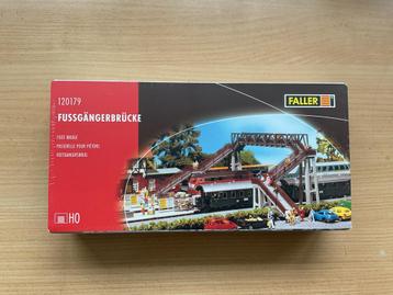 Faller 120179 Voetgangersbrug - Nieuw in Verpakking beschikbaar voor biedingen
