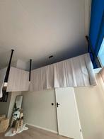 Twee nieuwe HEMA gordijnen waveplooi – 223 cm hoog, Huis en Inrichting, Ophalen, Nieuw, Beige, 200 cm of meer