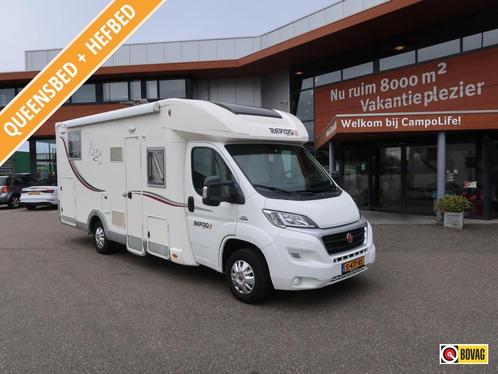 Rapido Le Randonneur 691 FF QUEENSBED EN HEFBED, Caravans en Kamperen, Campers, tot en met 4, Half-integraal, Rapido, Diesel, Handgeschakeld