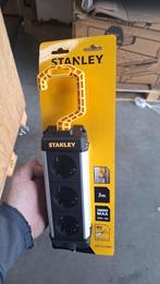 Stanley stekkerdoos alu. met haak 3-voudig H05VV-F 3G1.5MM², Stanley, Stanley, Nieuw, Ophalen of Verzenden