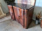 Antiek dressoir, wandconsole, commode met marmeren blad, Ophalen