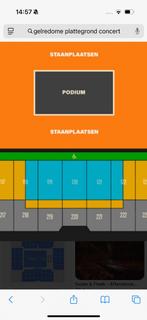 Kanye West concert 4 platinum tickets rang 1, Drie personen of meer