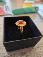 prachtige 18 karaats gouden dames ring, 19 tot 20, Nieuw, Ophalen of Verzenden, Met edelsteen