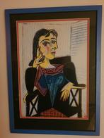 Vintage poster of Pablo Picasso Portrait Of Dora, Huis en Inrichting, Woonaccessoires | Schilderijen, Tekeningen en Foto's, Schilderij