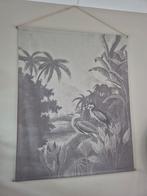 Groot Wanddoek Schilderij - 187x149 cm, Huis en Inrichting, Woonaccessoires | Wanddecoraties, Ophalen of Verzenden