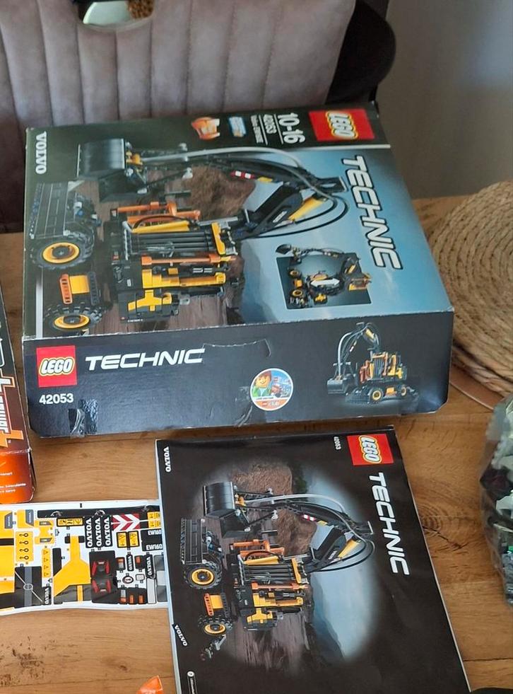 LEGO Technic Volvo EW160E 42053, Kinderen en Baby's, Speelgoed | Duplo en Lego, Zo goed als nieuw, Lego, Complete set, Ophalen of Verzenden