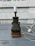 Antieke Bronzen Chinese Kleine Lamp, Ophalen of Verzenden