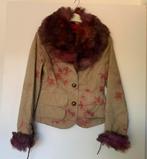 Jasje Eddy’s Jackets mt 36, Bruin, Ophalen of Verzenden, Jasje, Maat 36 (S)