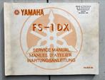 Yamaha FS1-DX Service Handleiding (Engels/Frans/Duits), Fietsen en Brommers, Handleidingen en Instructieboekjes, Ophalen of Verzenden
