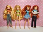 4 Winx Club poppen 2004, Verzamelen, Ophalen of Verzenden, Gebruikt, Pop