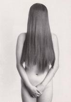'Harige blote dame' foto van : René de Haan 1997 ., Verzamelen, Ansichtkaarten | Themakaarten, Verzenden, 1980 tot heden, Ongelopen