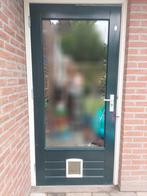 Buitendeur met kattenluik 200.02/92, Ophalen, 80 tot 100 cm, 200 tot 215 cm, Buitendeur