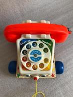 Fisher price telefoon met loopkoord, Ophalen of Verzenden, Gebruikt, Duw- of Trekspeelgoed