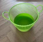 Retro wasmand, Ophalen, Zo goed als nieuw, Rechthoekig, Riet
