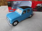 Welly Renault 4  BLAUW of GEEL, Hobby en Vrije tijd, Modelauto's | 1:43, Ophalen of Verzenden, Nieuw, Auto, Overige merken