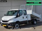 Iveco Daily 35C16 3.0L Kipper met Kist Dubbel Cabine 3,5t Tr, Stof, Gebruikt, Euro 6, 4 cilinders