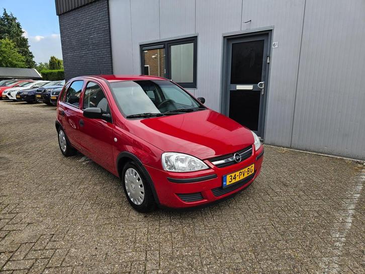 Opel Corsa 1.0-12V Rhythm Lage km stand, Auto's, Opel, Bedrijf, Te koop, Corsa, ABS, Airbags, Emergency brake assist, Radio, Startonderbreker