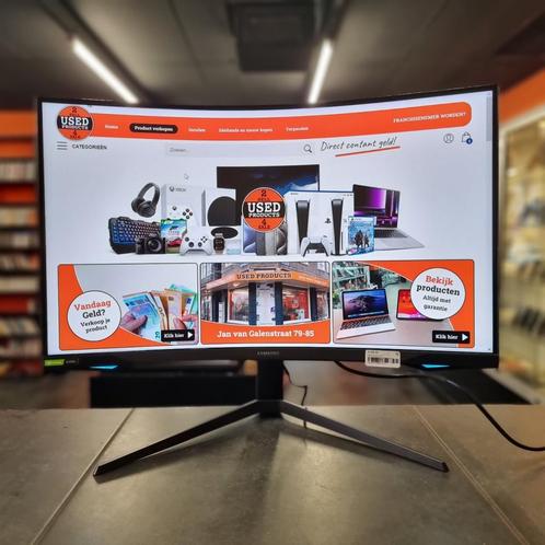 Samsung Odyssey G7 LC32G75TQSUXEN Curved 32 inch Quad HD 240, Computers en Software, Monitoren, Zo goed als nieuw