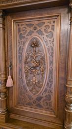 Subliem mooi groot notenhouten Franse kast, Ophalen