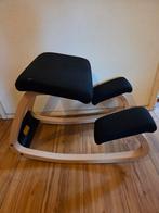Varier Balans Kniestoel Stokke, Ophalen of Verzenden, Gebruikt, Zwart