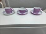 Arzberg Tric Lila Koffie/Theekop en Schotel, Huis en Inrichting, Keuken | Servies, Ophalen of Verzenden, Zo goed als nieuw, Effen