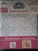 Nieuw DMC Aida borduurstof met print, Hobby en Vrije tijd, Ophalen of Verzenden, Nieuw, Handborduren, Borduurgaren of Zijde