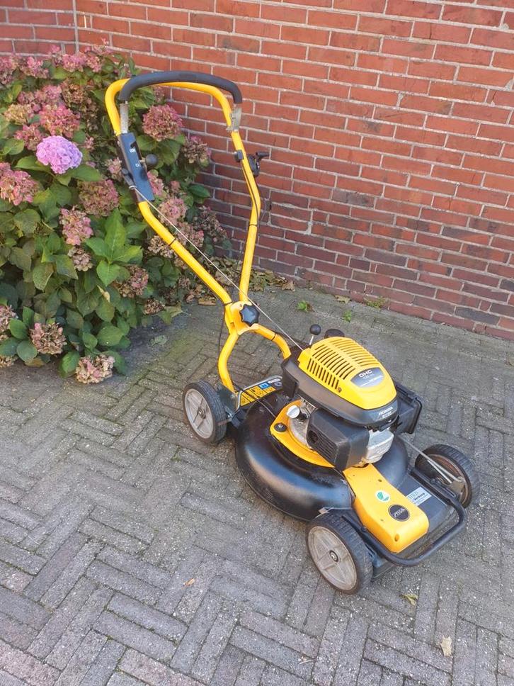 Te koop aangeboden stiga mulch maaier, Tuin en Terras, Grasmaaiers, Gebruikt, 50 cm of meer, Ophalen