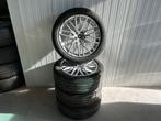 Audi A6 velgen met zomerbanden, Ophalen, Gebruikt, 255 mm, Velg(en)