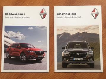 Borgward BX5 of BX7 originele brochure/auto folder '17 beschikbaar voor biedingen