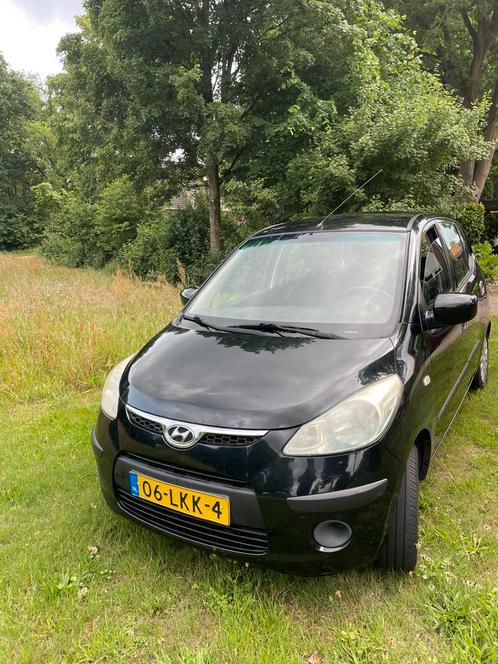 Hyundai i10 1.25 I AUTOMAAT 5DR 2010 Zwart, Auto's, Hyundai, Particulier, i10, Benzine, D, Hatchback, Automaat, Origineel Nederlands