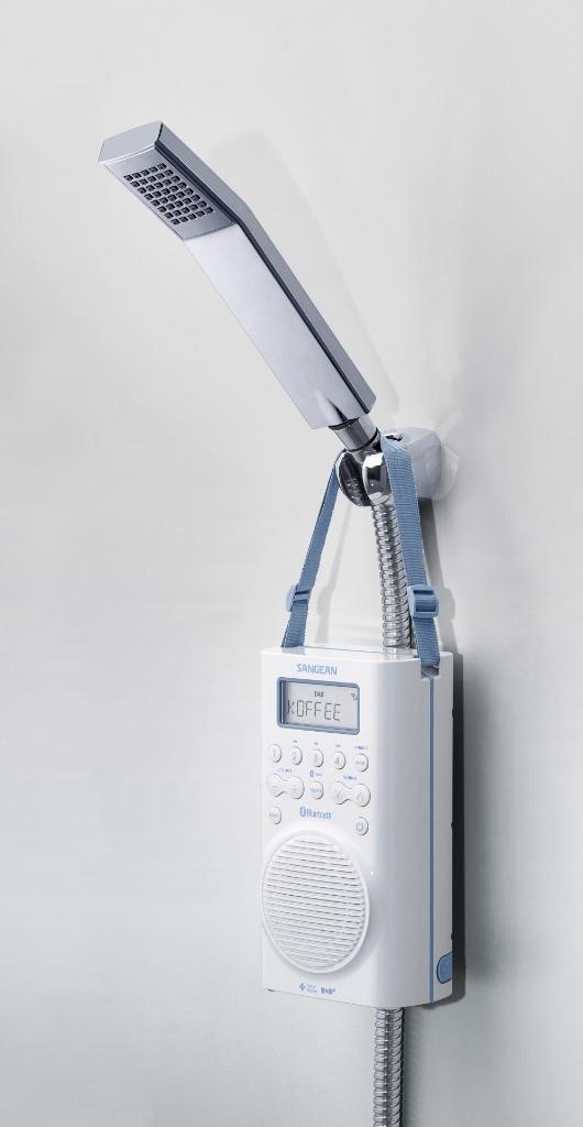 SANGEAN H-205 FM/DAB+ Doucheradio met bluetooth | Nu € 49,=, Audio, Tv en Foto, Radio's, Zo goed als nieuw, Radio, Ophalen of Verzenden