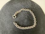 Zilveren (925) schakelketting., Ophalen of Verzenden, Zo goed als nieuw, Zilver