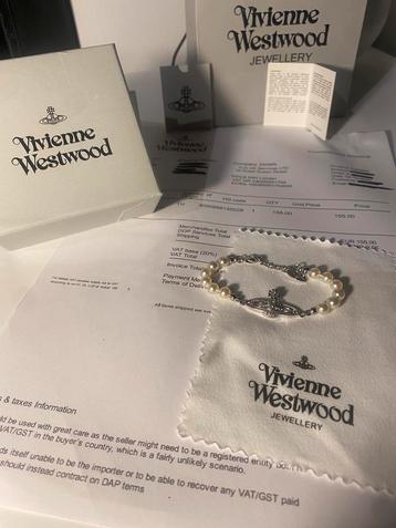 Vivienne Westwood parel armband  beschikbaar voor biedingen