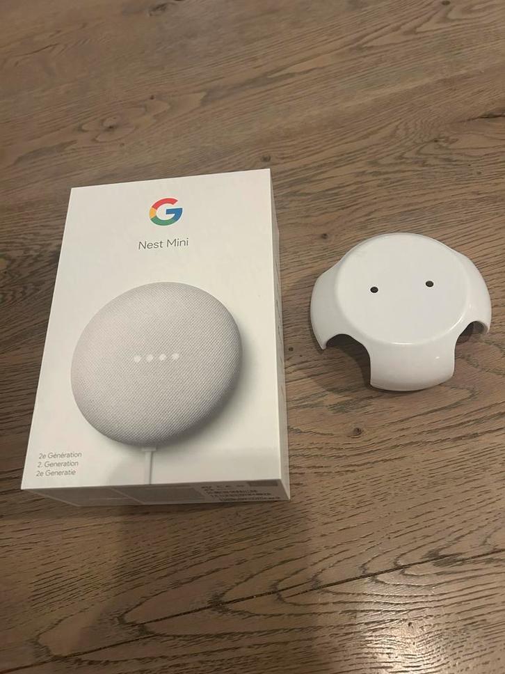 Google Nest Mini, Audio, Tv en Foto, Mediaspelers, Nieuw, Ophalen of Verzenden