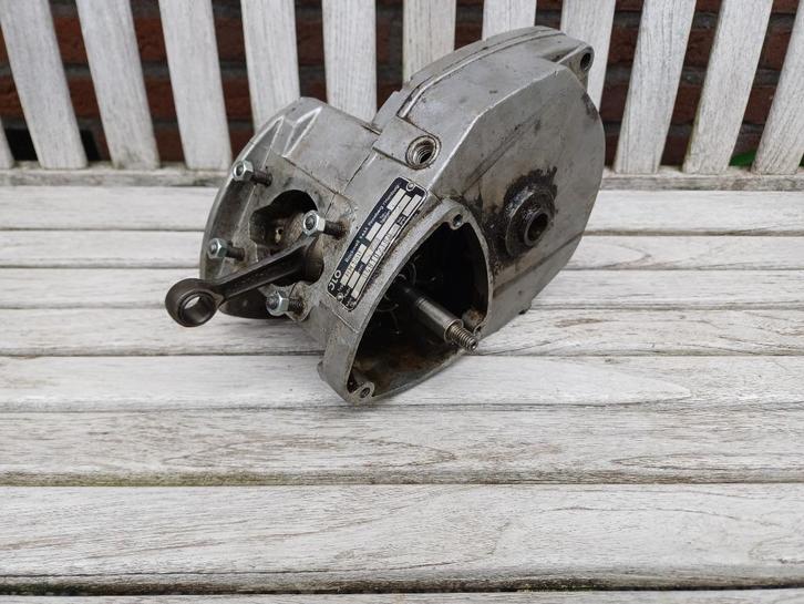 JLO/ ILO MM540 carters blok met krukas, Fietsen en Brommers, Brommeronderdelen | Oldtimers, Gebruikt, Sparta, Blok, Ophalen of Verzenden