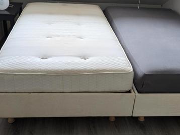 2x Eenpersoonsbed met matras  beschikbaar voor biedingen