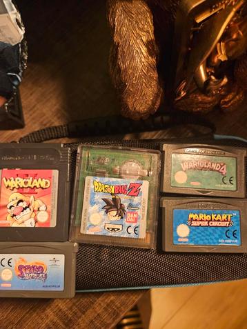 Gameboy color & advance games, (mario & wario) beschikbaar voor biedingen