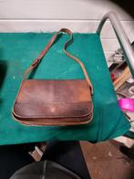 schoudertas bruin leder gabrielle paris vintage, Ophalen of Verzenden, 'T Olde Gre-j, Info@toldegrej.nl, Endepoelstraat 20f Didam