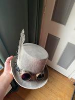 Hoge Hoed met Bril - Steampunk Stijl, Ophalen, Zo goed als nieuw, One size fits all, Hoed
