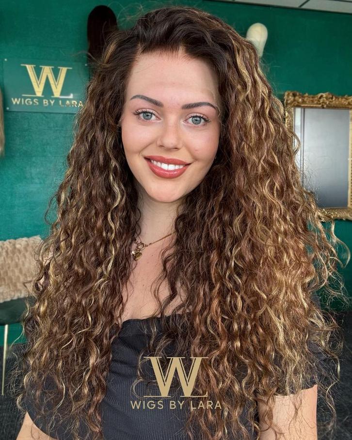 NIEUW! GLUELESS Wigs by Lara human hair wig pruik haarwerk, Sieraden, Tassen en Uiterlijk, Uiterlijk | Haarverzorging, Nieuw, Pruik of Haarverlenging