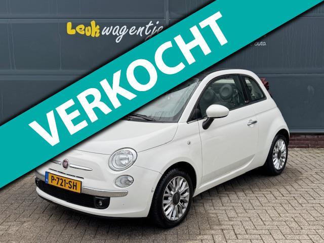 Fiat 500 C 1.2 Lounge Cabrio *ACTIEPRIJS *p-sensor *airco *V, Auto's, Fiat, Bedrijf, Te koop, 500C, ABS, Airbags, Airconditioning