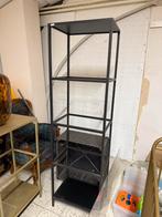Vittsjo IKEA stellingkaart zwart, inclusief glasplaten., Huis en Inrichting, Ophalen