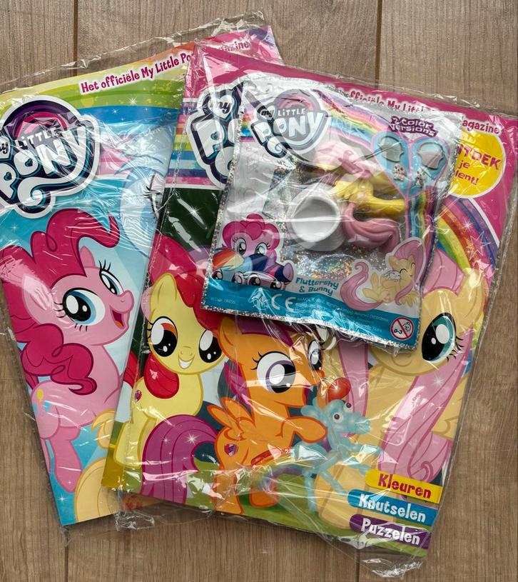 My Little Pony Tijdschriften Nieuw met Cadeau!, Kinderen en Baby's, Speelgoed | Overig, Nieuw, Meisje, Ophalen