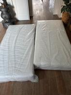 2 MTF pockervering matrassen met NASA traagschiim 90x200x21, Huis en Inrichting, 90 cm, Eenpersoons, Nieuw, Ophalen of Verzenden