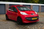 Peugeot 107 1.0 12V 5DR 2008 Rood, Auto's, Voorwielaandrijving, Stof, 4 stoelen, 68 pk