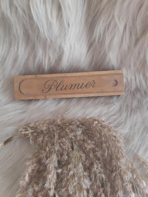 Houten pennenhouder Plumier, Diversen, Bureau-accessoires, Zo goed als nieuw, Ophalen of Verzenden