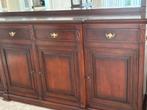 massief kersen hout dressoir met bijpassende spiegel., Huis en Inrichting, Kasten | Dressoirs, Klassiek, Ophalen of Verzenden