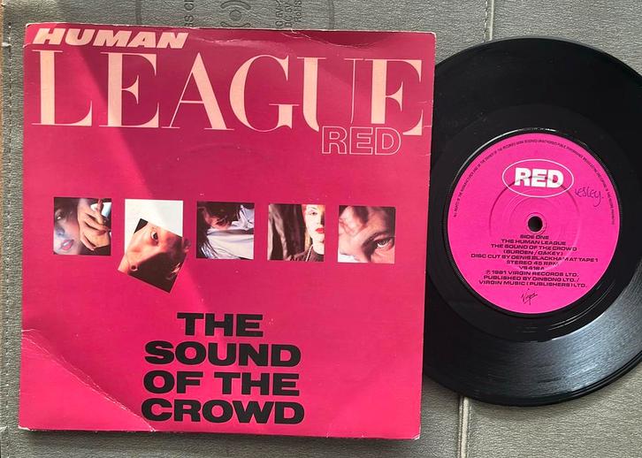 The Human League - The sound of the crowd 7” UK 1981, Cd's en Dvd's, Vinyl Singles, Gebruikt, Pop, Ophalen of Verzenden
