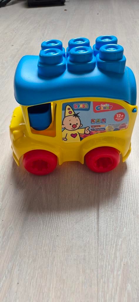 Bumba Blokken schoolbus  - Zo Goed Als Nieuw!, Ophalen of Verzenden, Zo goed als nieuw, Auto, Met wieltjes