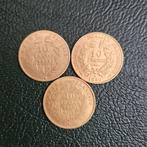 3x 10 franc goud, Postzegels en Munten, Munten | Europa | Niet-Euromunten, Ophalen of Verzenden, Frankrijk, Setje, Goud